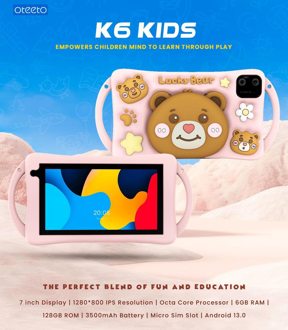 K6 Kids Tablet