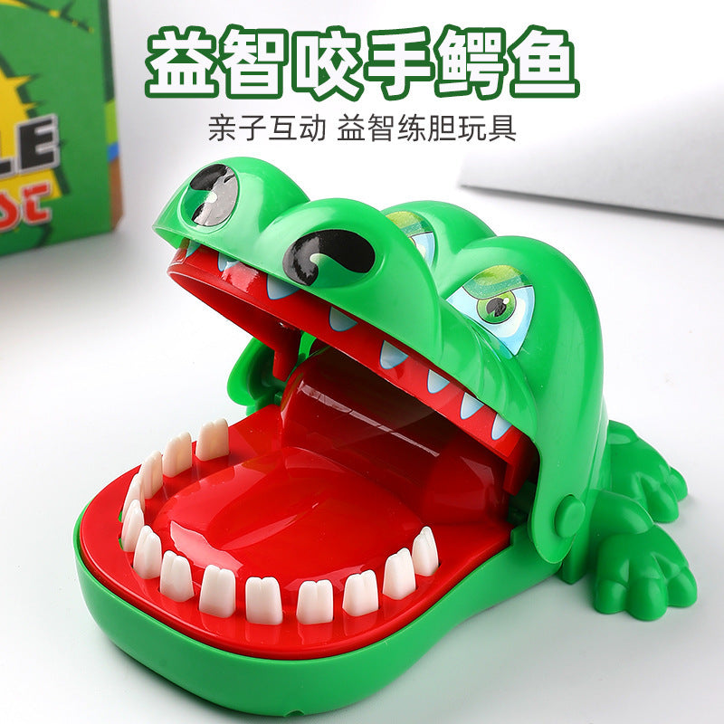 Internet celebrity hot-selling children's finger-biting toys, children's tabletop games, trick toys, street stalls, wholesale manufacturers