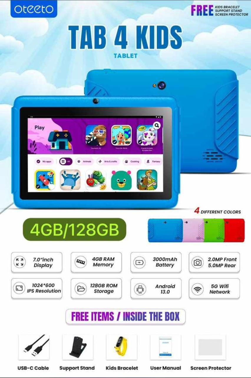 OTEETO TAB 4 Kids Tablet