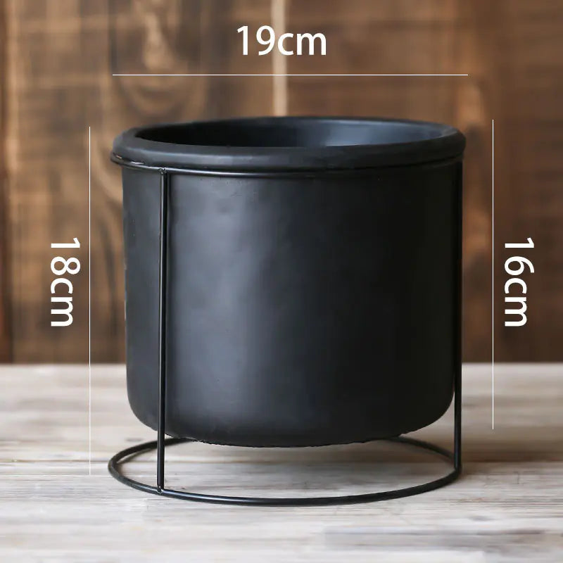 Elegant Iron Succulent Holder