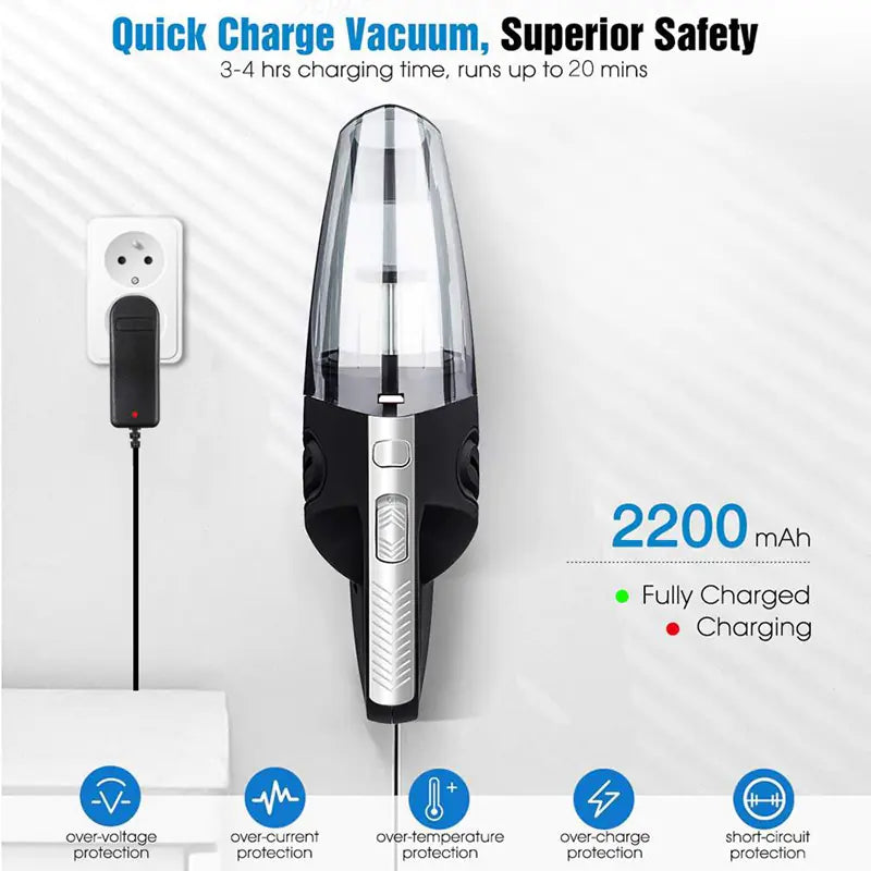 Portable Auto & Home Vacuum Pro