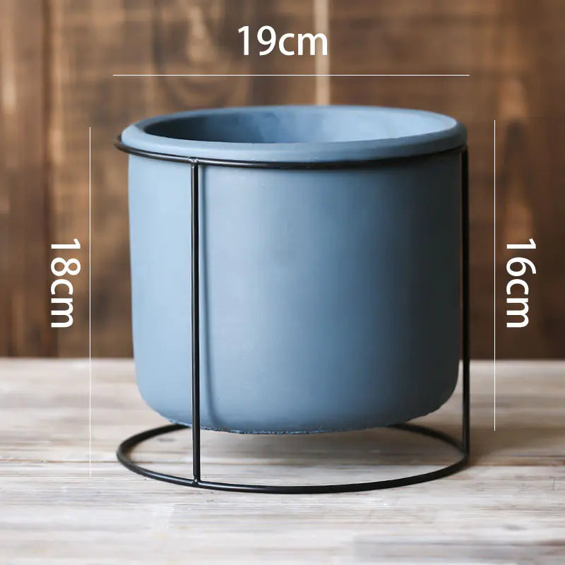 Elegant Iron Succulent Holder